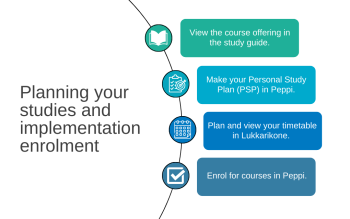 Planning your studies and enrolment for implementations